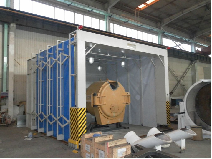 噴漆移動(dòng)伸縮房詳細(xì)介紹